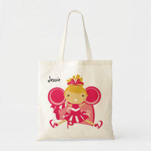 KRW Pink Cheerleader Custom Party Tote Bag