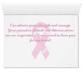 KRW Pink Ribbon - You're My Hero (Inside Horizontal (Bottom))