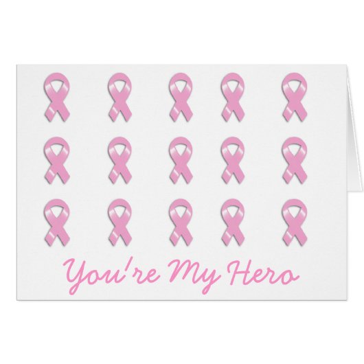 KRW Pink Ribbon - You're My Hero (Front Horizontal)