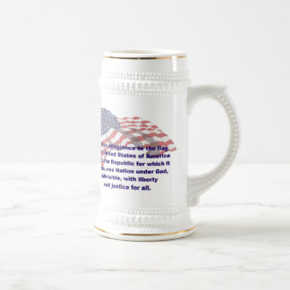 KRW Pledge of Allegiance Stein