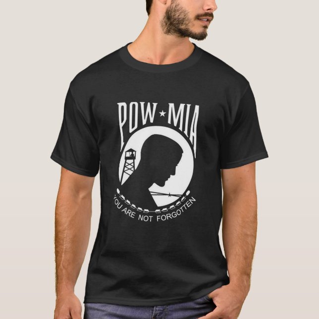 KRW POW-MIA You Are Not Forgotten T-Shirt (Front)