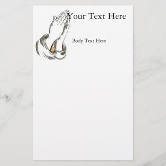 KRW Praying Hands Medium Flyer Template