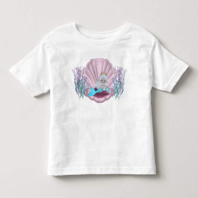 KRW Pretty Little Mermaid Toddler T-Shirt (Front)
