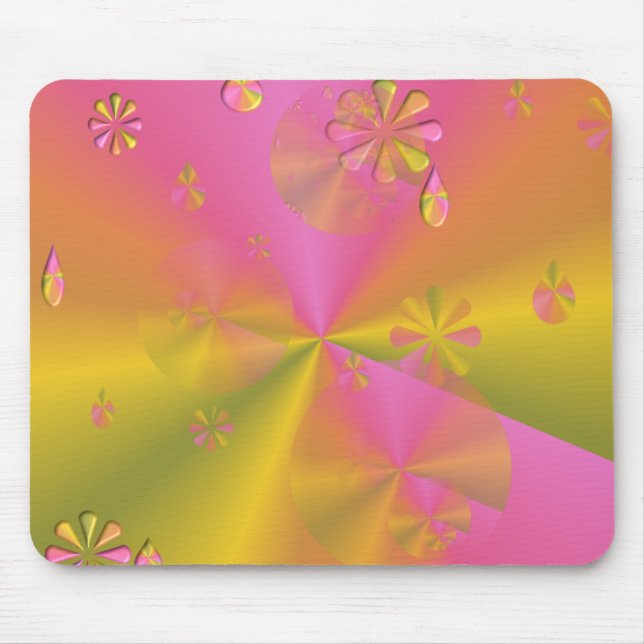 KRW Psychedelic Showers Mouse Pad (Front)