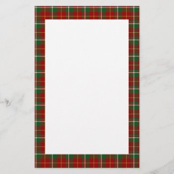 Krw Red Plaid Holiday Stationery by KRWHolidays at Zazzle