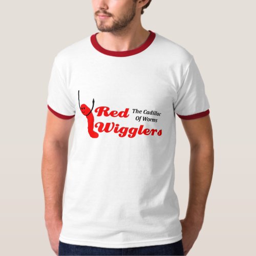 KRW Red Wigglers The Cadillac of Worms T_Shirt