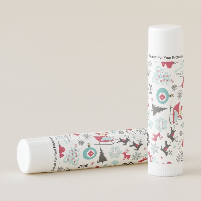 KRW Retro Christmas Lip Balm (Front)