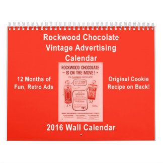 KRW Rockwood Chocolate Co Advertising Calendar