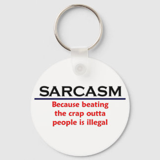 KRW Sarcasm Funny Joke Keychain