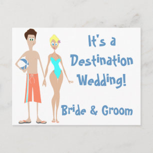 KRW Save the Date Destination Wedding Card
