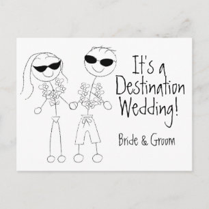 KRW Save the Date Destination Wedding Card