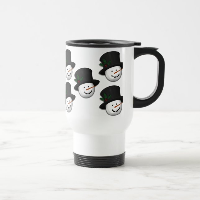 KRW Snowman Travel Mug (Right)