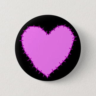 KRW Stitched Heart Pin