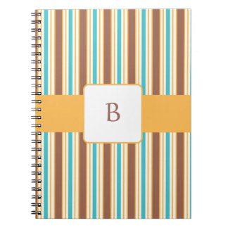 KRW Summer Breeze Custom Monogram Notebook