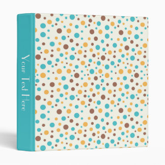 KRW Summer Breeze Dots Custom Text Album Binder* Binder