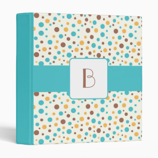 KRW Summer Breeze Dots Monogram Album Binder* Binder