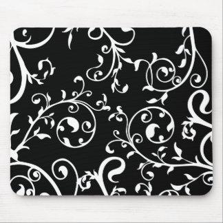 KRW Swirling Vines Mouse Pad