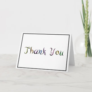 KRW Thank You Card