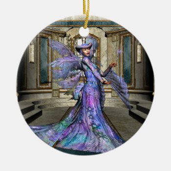 Krw The Fairy Godmother Fantasy 2 Sided Ornament by KRWDesigns at Zazzle