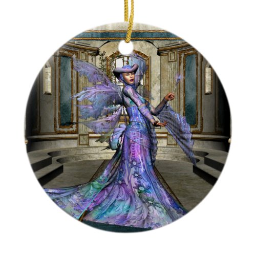 KRW The Fairy Godmother Fantasy 2 Sided Ornament
