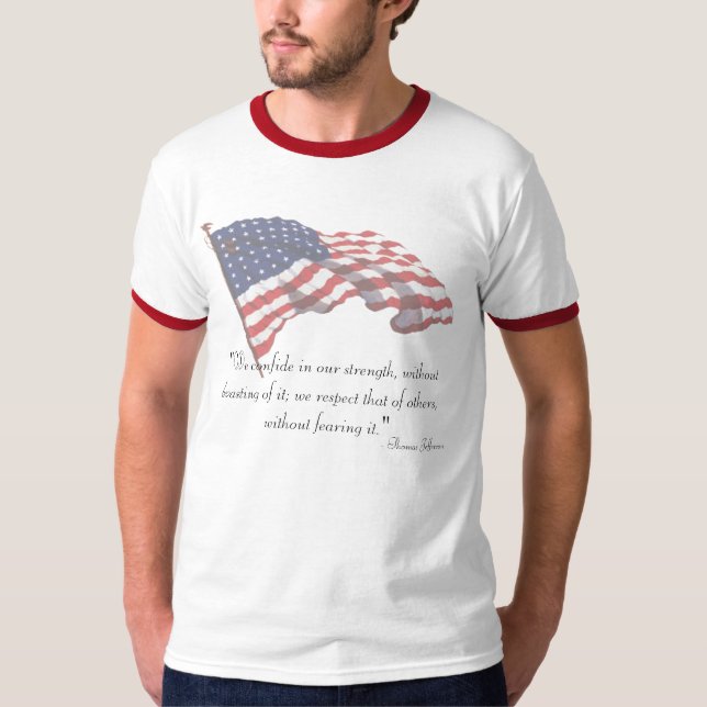 KRW Thomas Jefferson Quote T-Shirt (Front)