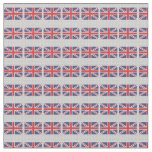 KRW Union Jack British Flag Print Fabric