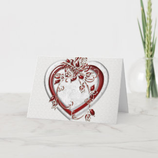 KRW Valentine Heart Holiday Card