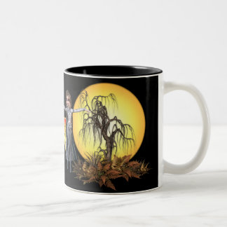 KRW Vampire by the Full Moon Two-Tone Coffee Mug