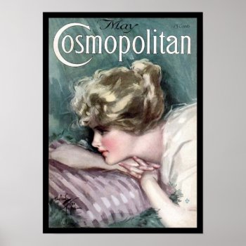 Krw Vintage 1915 Cosmopolitan Magazine Cover Print by KRWOldWorld at Zazzle