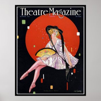 Krw Vintage 1921 Theater Magazine Cover Print by KRWOldWorld at Zazzle