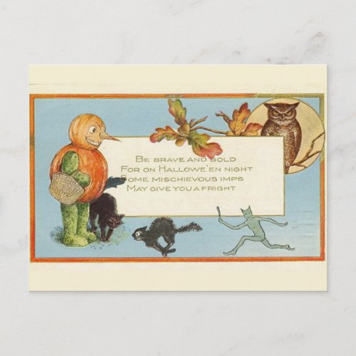 KRW Vintage Halloween _ Customized Postcard