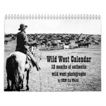 KRW Wild West Photograph Calendar