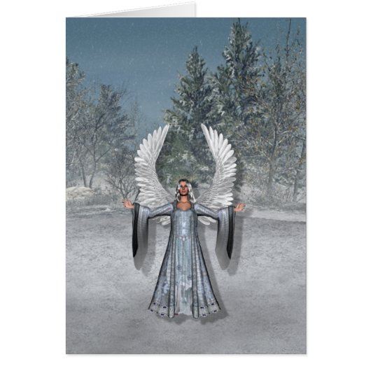 KRW Winter Angel Custom Card (Front)