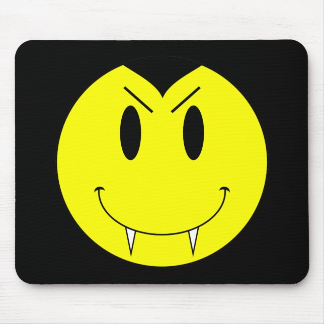 KRW Yellow Face Vampire Mouse Pad (Front)