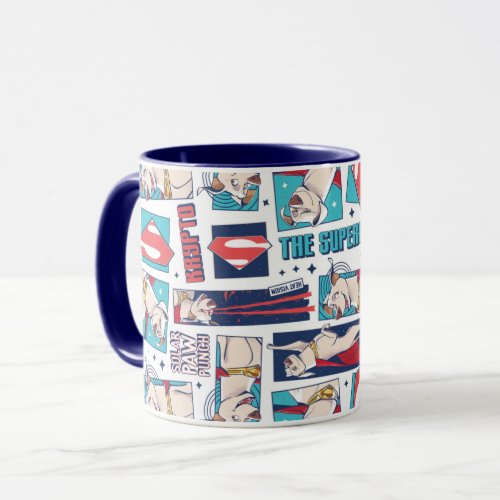 Krypto Comic Panel Pattern Mug