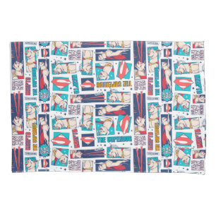 Krypto Comic Panel Pattern Pillow Case