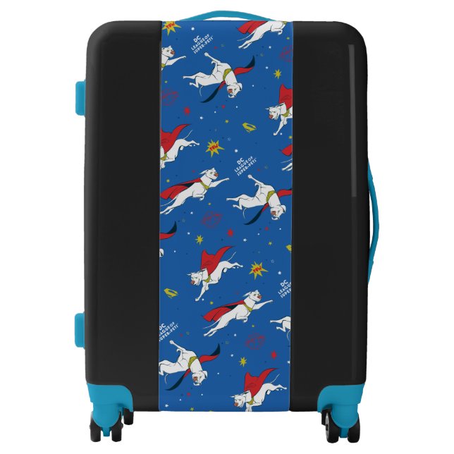 Krypto Flying Pattern Luggage (Front)