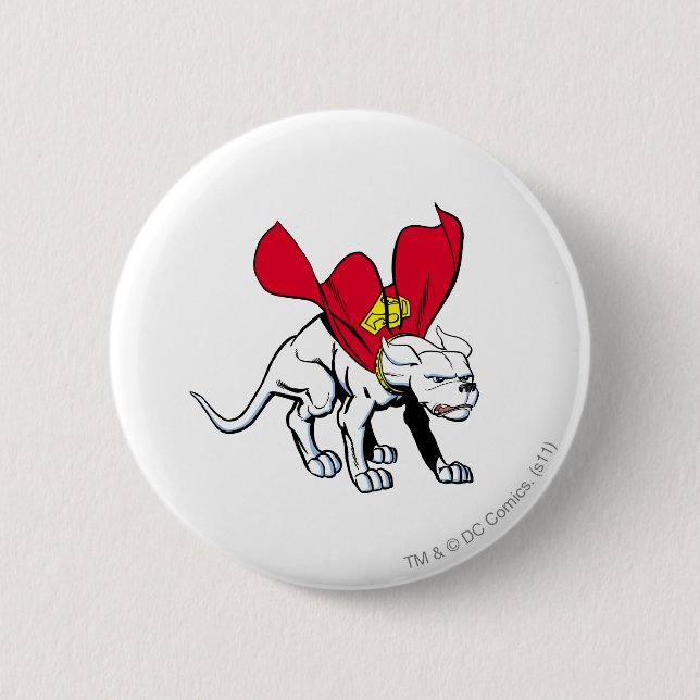 Krypto Growls Button (Front)