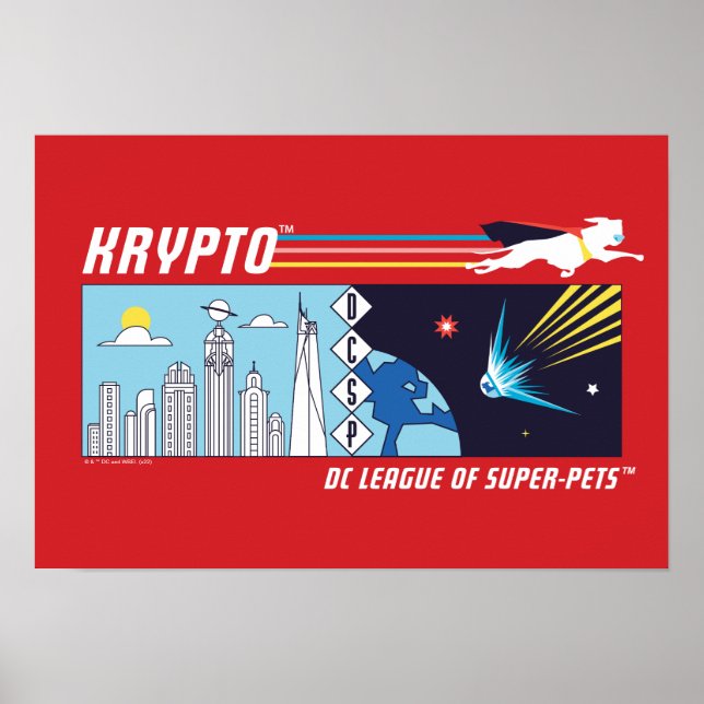 Krypto Outer-Space to Metropolis Poster (Front)