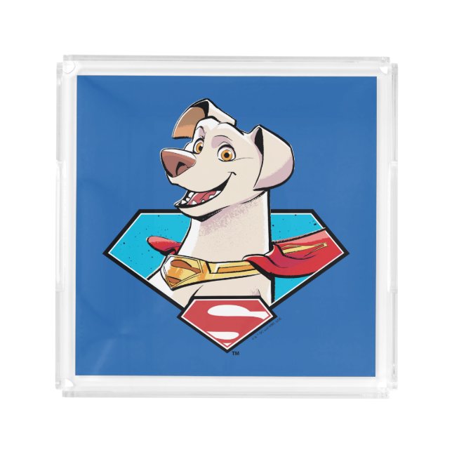 Krypto S-Shield Graphic Acrylic Tray (Front)