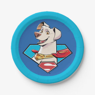 Krypto S-Shield Graphic Paper Plates
