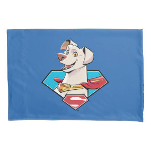Krypto S-Shield Graphic Pillow Case