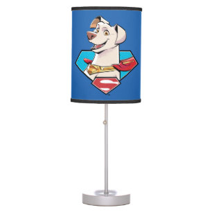 Krypto S-Shield Graphic Table Lamp