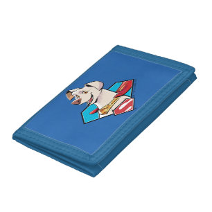 Krypto S-Shield Graphic Tri-fold Wallet