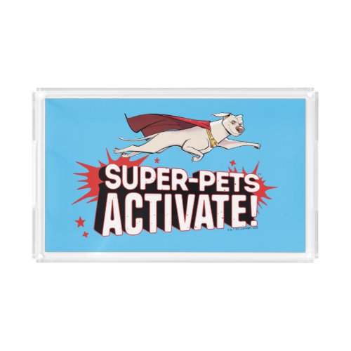 Krypto Super_Pets Activate Acrylic Tray