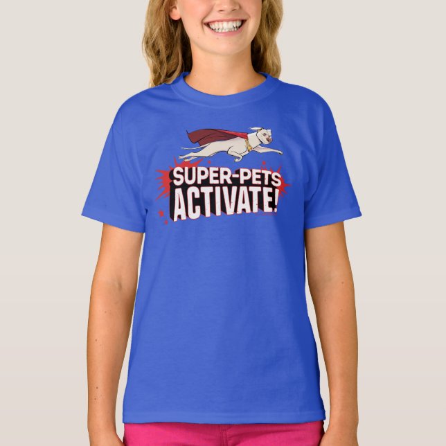 Krypto: Super-Pets Activate! T-Shirt (Front)