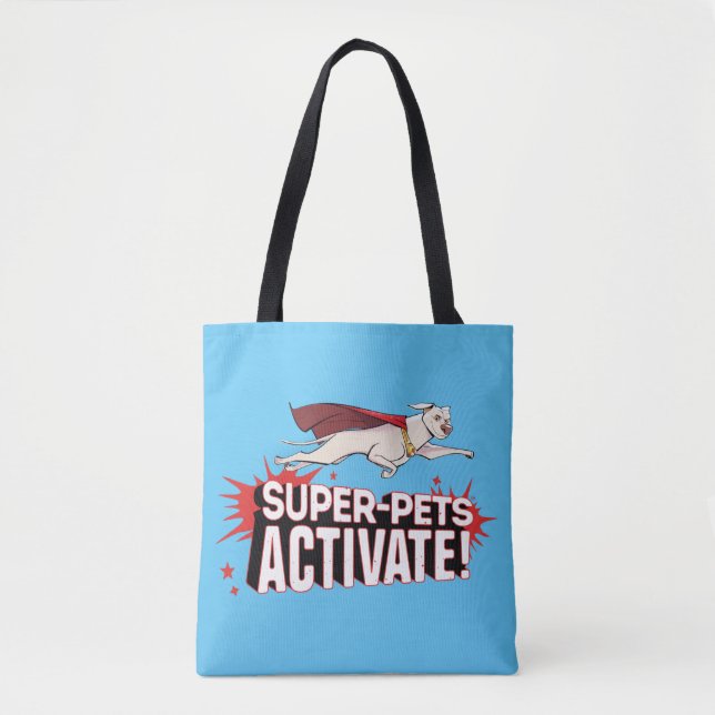 Krypto: Super-Pets Activate! Tote Bag (Front)
