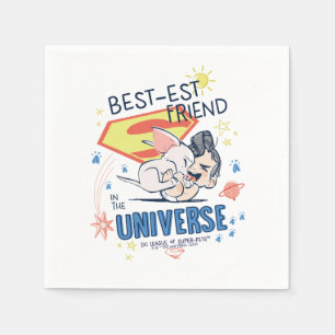Krypto & Superman: Best-est Friend in the Universe Napkins