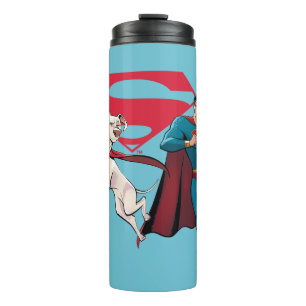 Krypto & Superman Thermal Tumbler