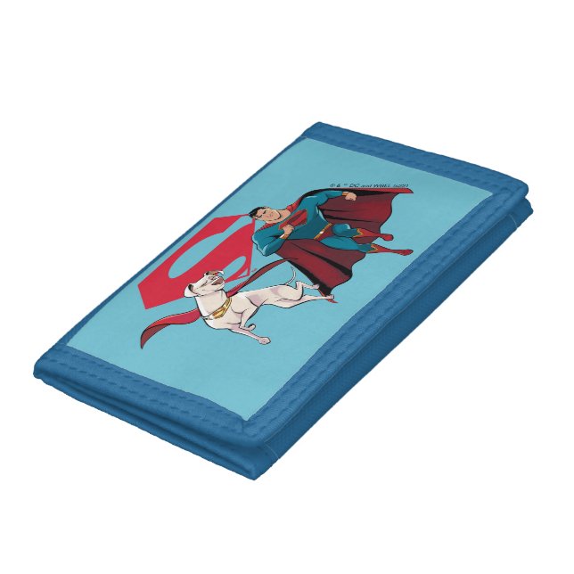Krypto & Superman Trifold Wallet (Bottom)